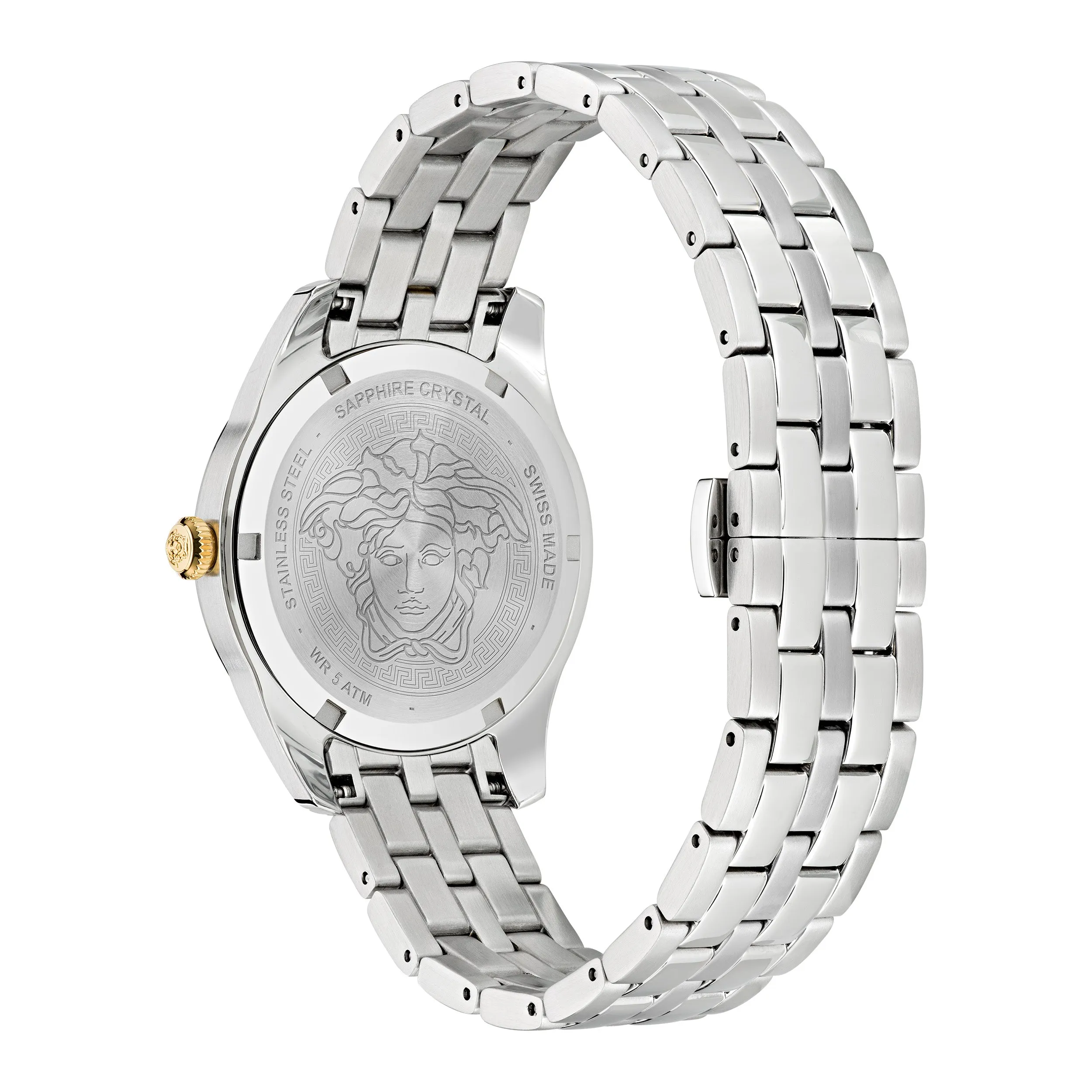 Versace White-silver Dial Women Watch - Ve6C00323