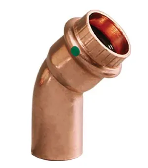 Viega ProPress Zero Lead Copper Street 45-Degree Elbow Press X Press