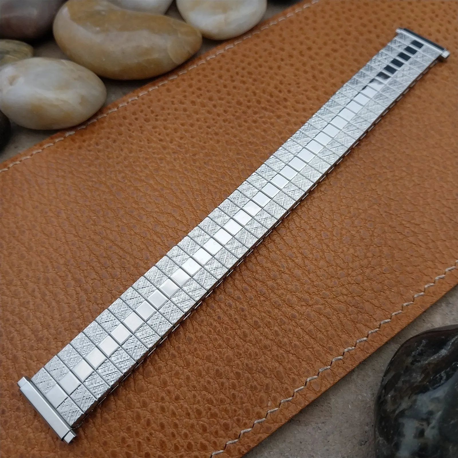 Vintage 1970s 19mm 18mm 16mm Speidel Stainless Steel Twistoflex Watch Band
