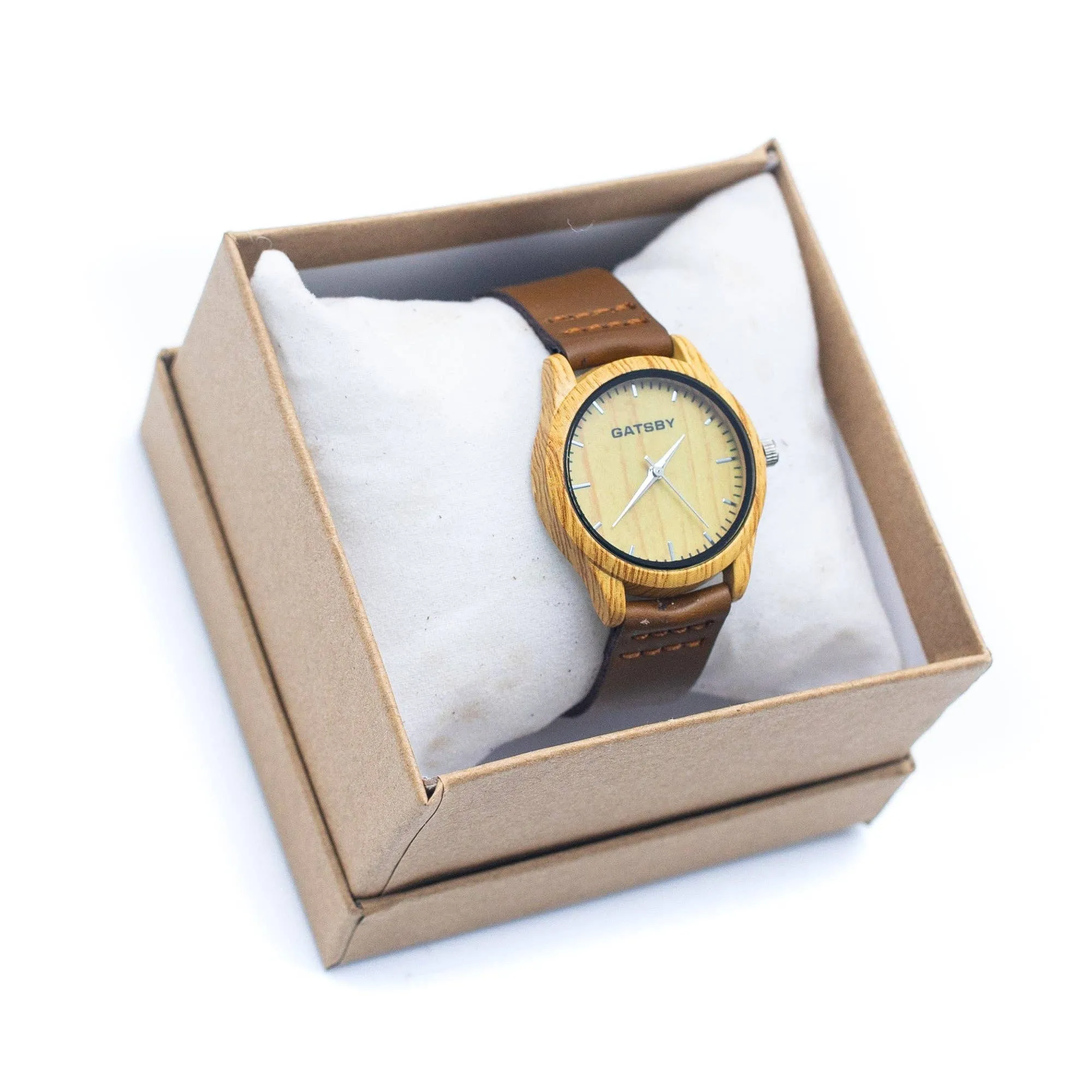Vintage ladies watch Leather Strap Quartz Watch WA-282