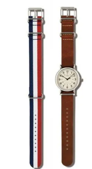 Weekender Box Set 3-Hand 40mm Leather Band
