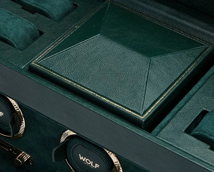 WOF Watch Winder British Racing Green Triple