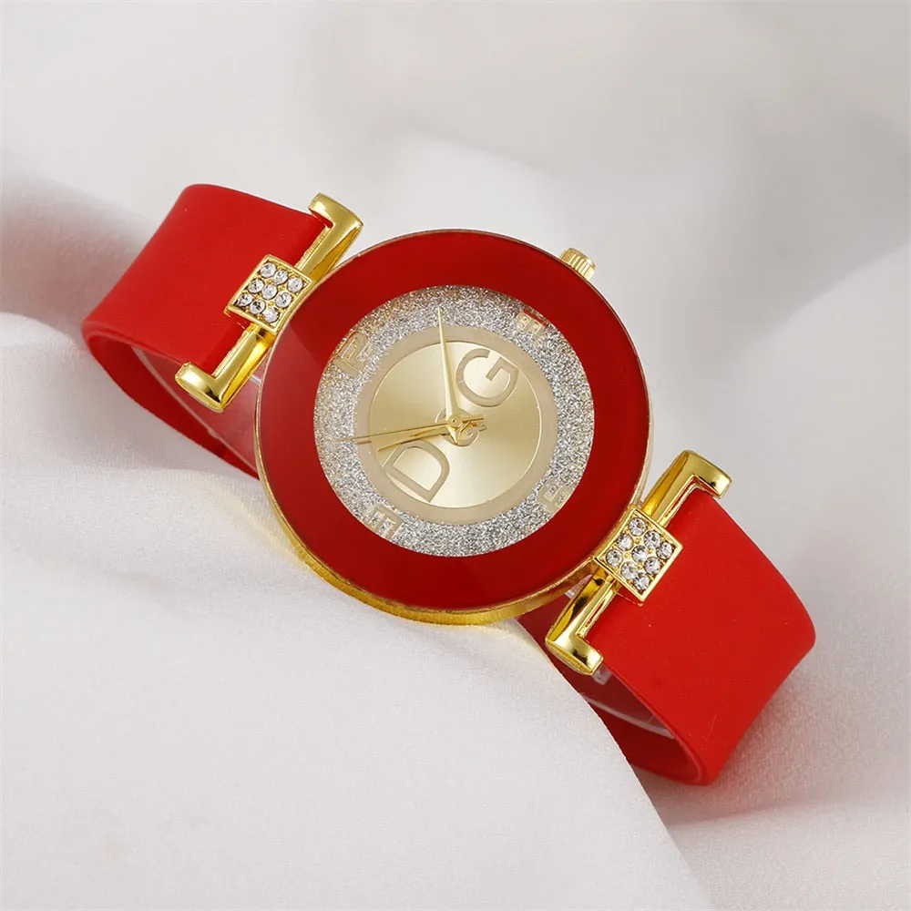 Women's Black-White Quartz Watches