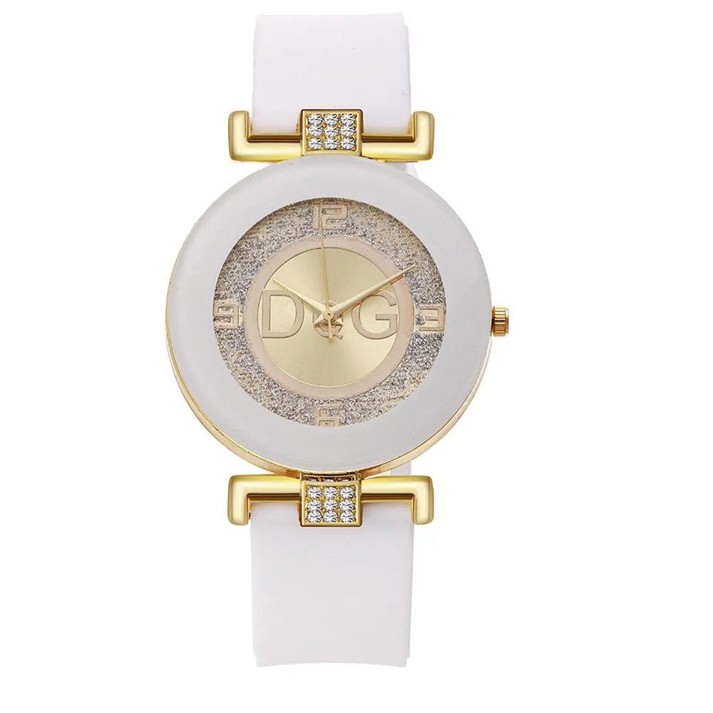 Women's Black-White Quartz Watches