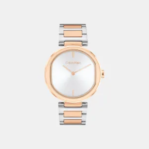 Women's Silver Analog Stainless Steel Watch 25200251