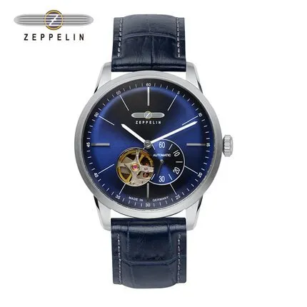 ZEPPELIN 7666 German watch men&#39;s mechanical watch business waterproof ultra-thin retro simple niche light luxury couples watch