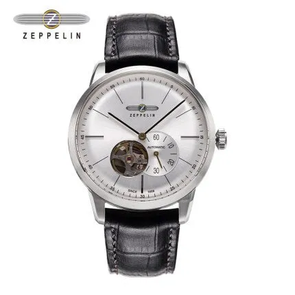 ZEPPELIN 7666 German watch men&#39;s mechanical watch business waterproof ultra-thin retro simple niche light luxury couples watch